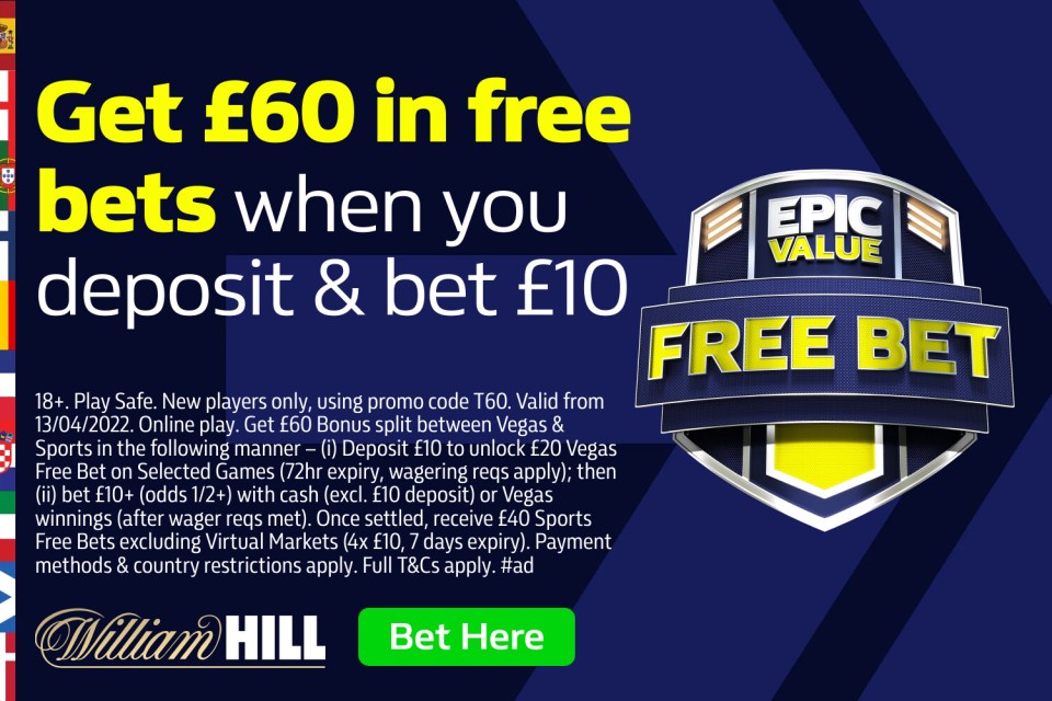 Switzerland vs Germany: Get £60 in football free bets and bonuses with William Hill