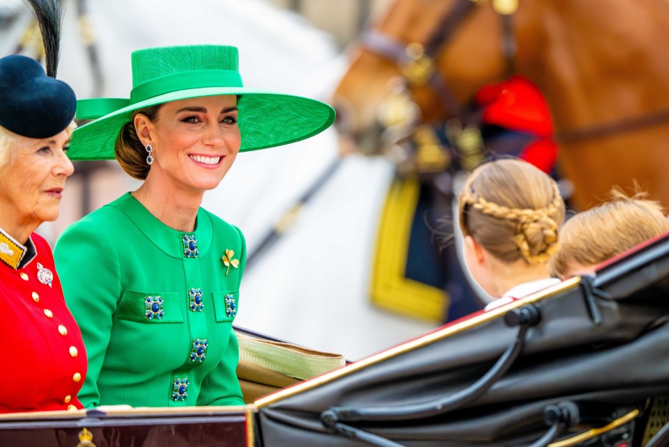 Kate at Trooping the Colour last year