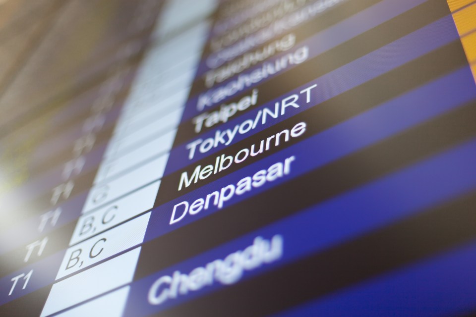 However, Jetstar staff stopped him before he could board for Denpasar