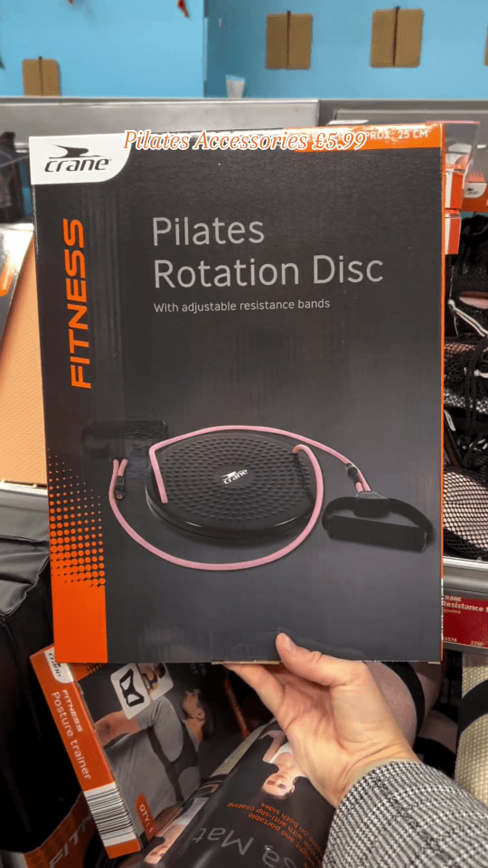 The Crane Pilates Rotation Disc costs £5.99