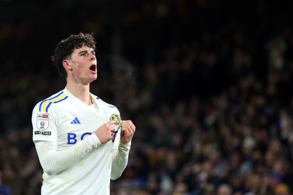 Leeds' Archie Gray is also linked with Chelsea