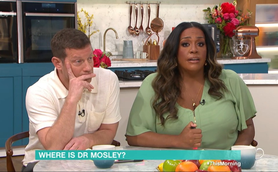 This Morning stars shared their heartbreak over Dr Mosley's disappearance