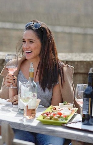 The Duchess of Sussex reportedly is hoping to sell rose wine as part of her lifestyle brand America Riviera Orchard