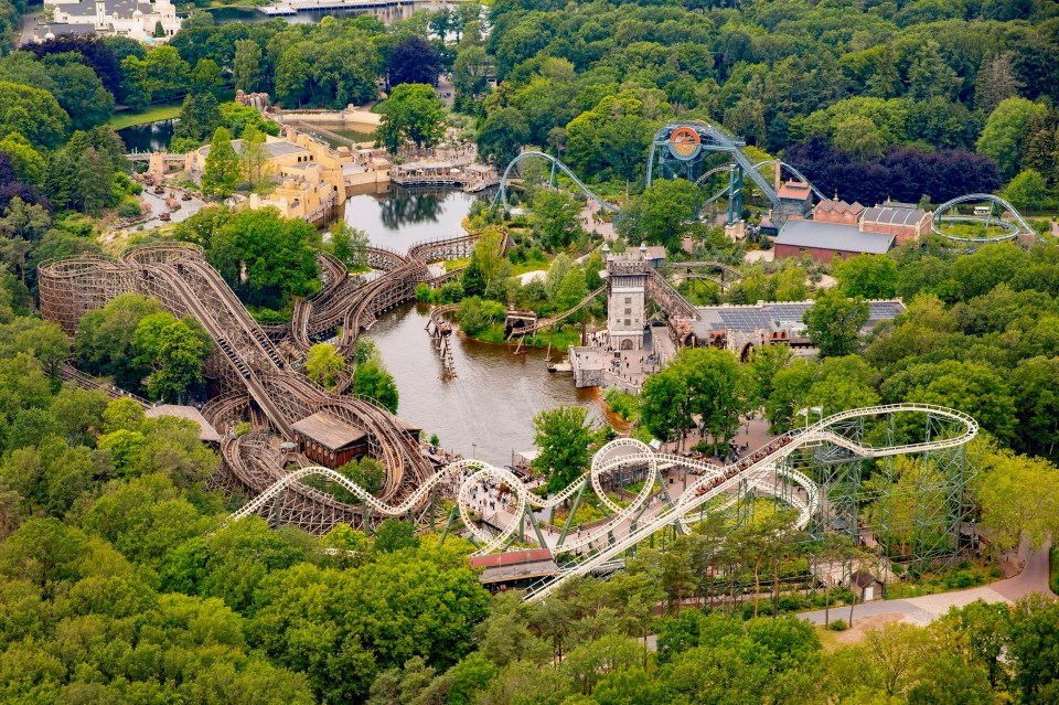 The theme park is just one hour from Amsterdam