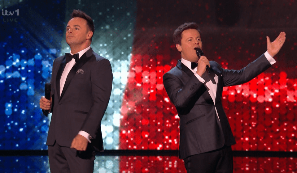 Ant and Dec welcomed the judges amid the ‘wave of boos’