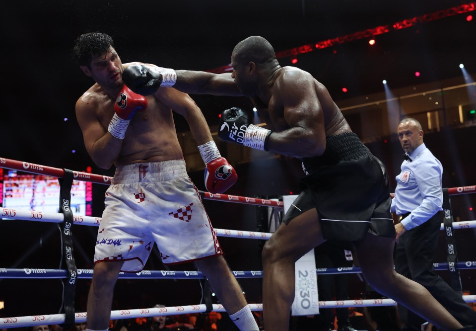 Dubois became interim IBF heavyweight champion with a huge stoppage win over Filip Hrgovic