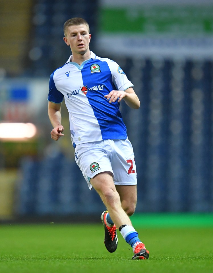 In January Wharton was playing in the Championship with Blackburn