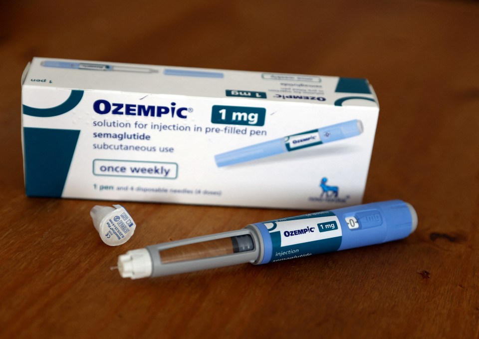 A box of Ozempic pens, which contain semaglutide