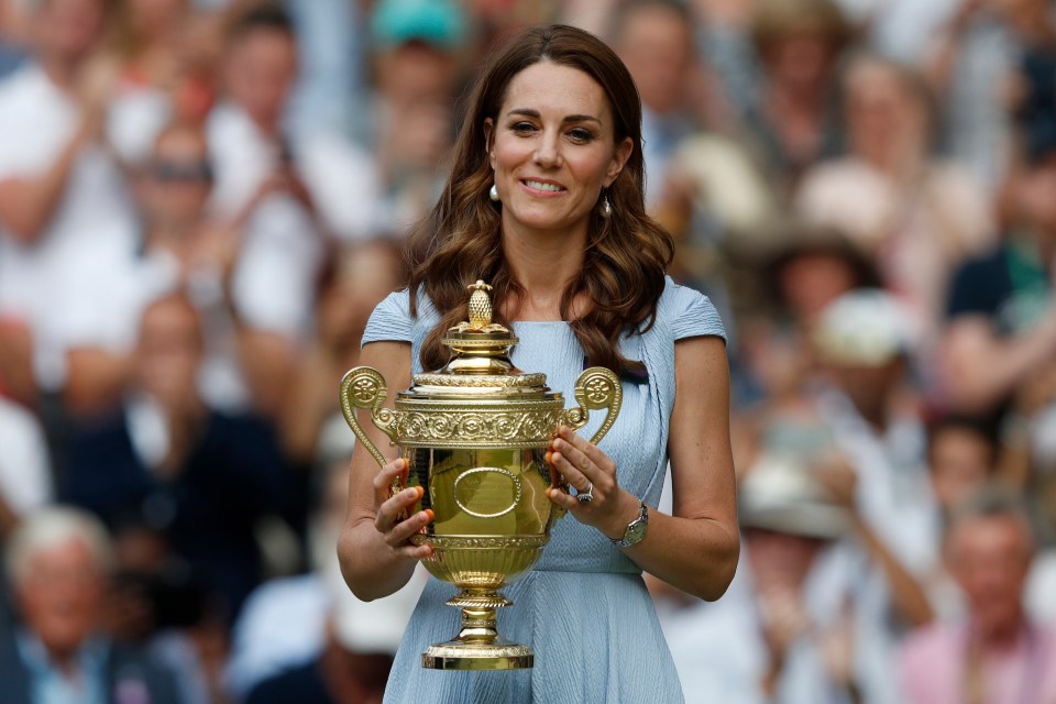 The Princess of Wales is patron of the All England Lawn Tennis Club and often attends Wimbledon