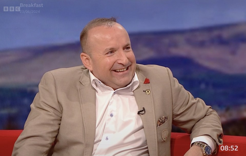 Dave Fishwick, 53, stayed coy when he was grilled about the long-running series on BBC Breakfast on Sunday