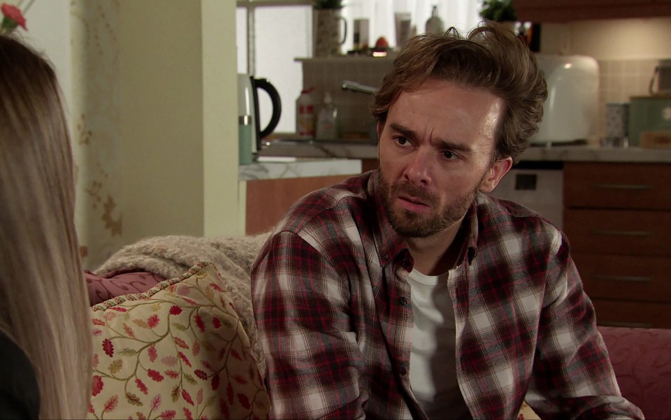 Jack plays telly favourite David Platt on the ITV soap