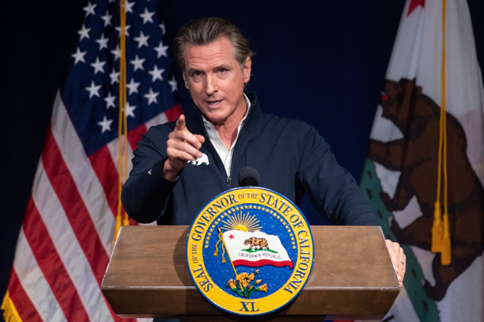 Gavin Newsom is a married dad of four who backs same-sex marriage, but has bungled his state’s homelessness crisis