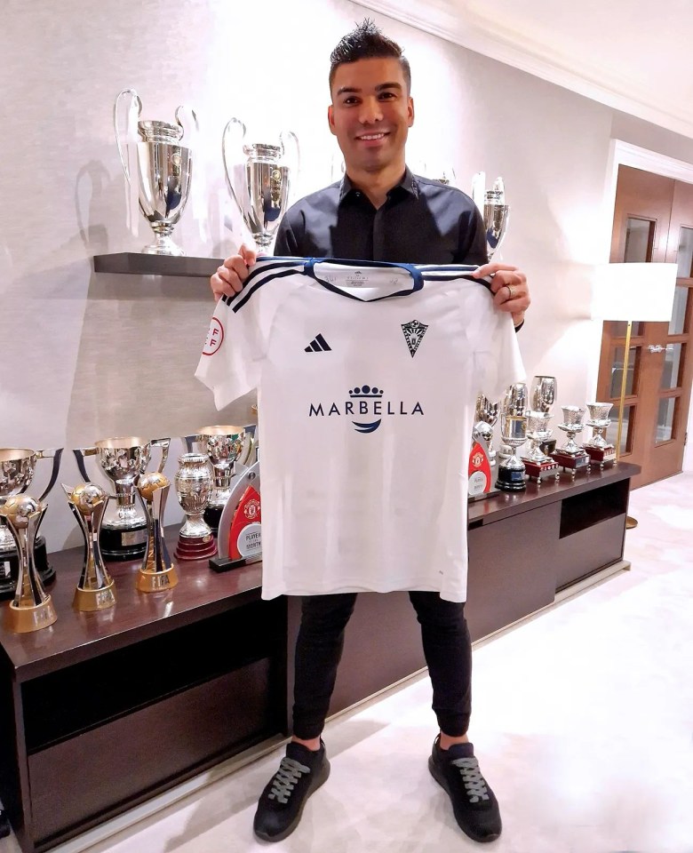 Casemiro has become a director at Marbella FC