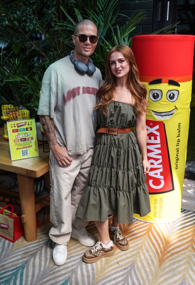 Max George and Maisie Smith joined guests at Mama Shelter