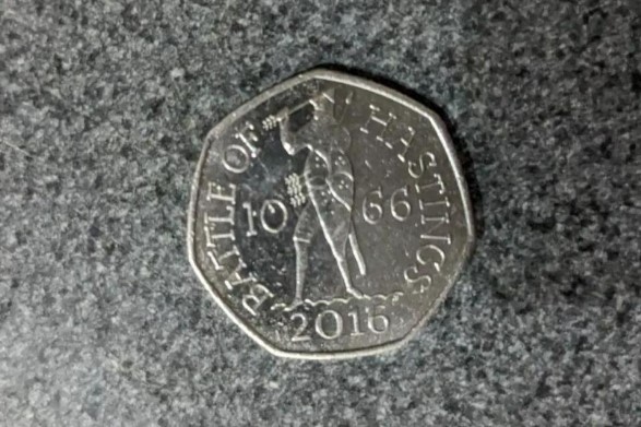 The coin is on offer for £15,000