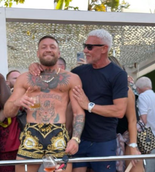 Conor McGregor was also listed as someone who 'parties' by Wayne