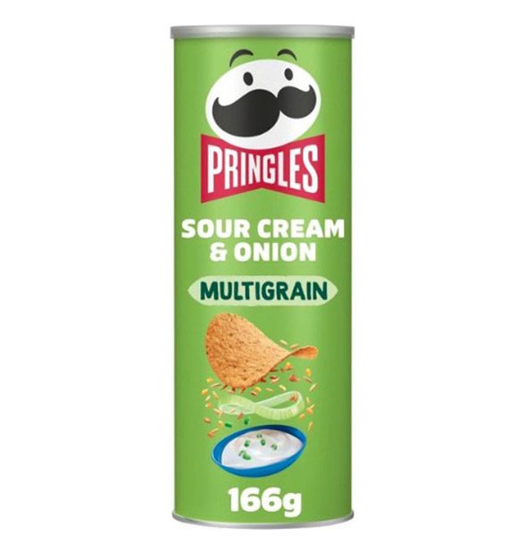 Grab a 166g pack of sour cream multigrain Pringles for £2.25