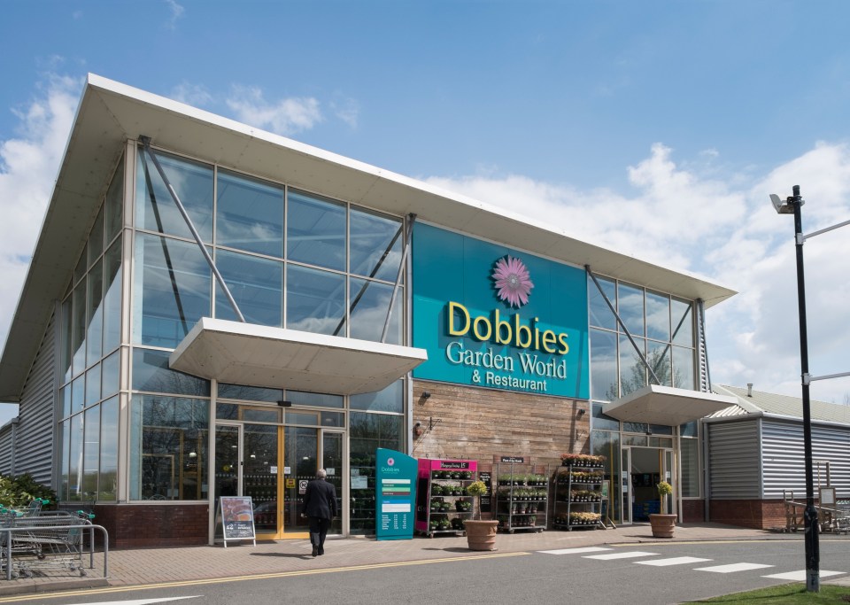 Three of Dobbies Garden Centres are closing down today