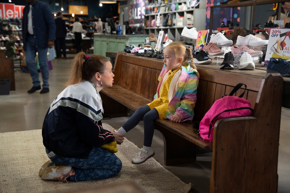 Gemma takes daughter Carys to get some new shoes but is shocked by the price