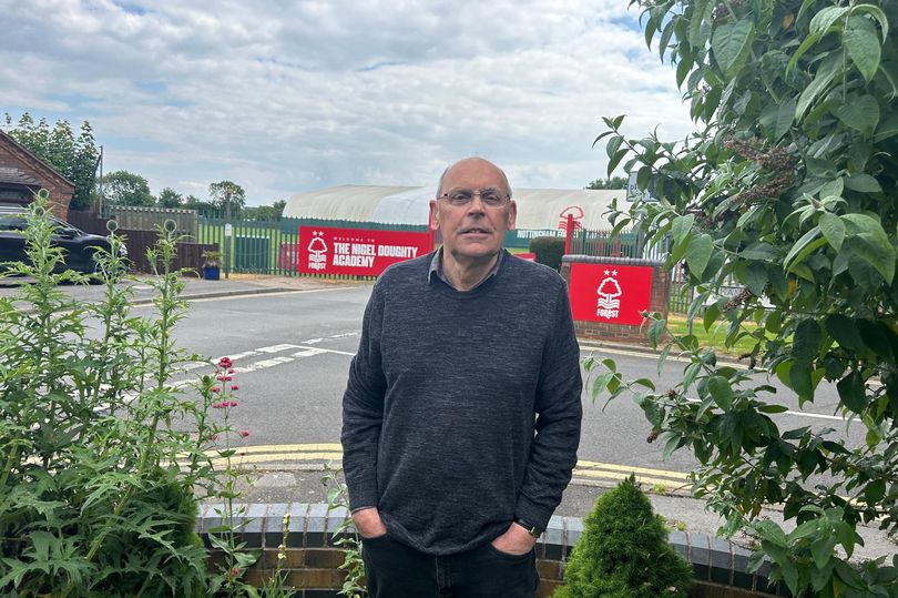 David Staveley, 70, has lived next to the training ground for nine years