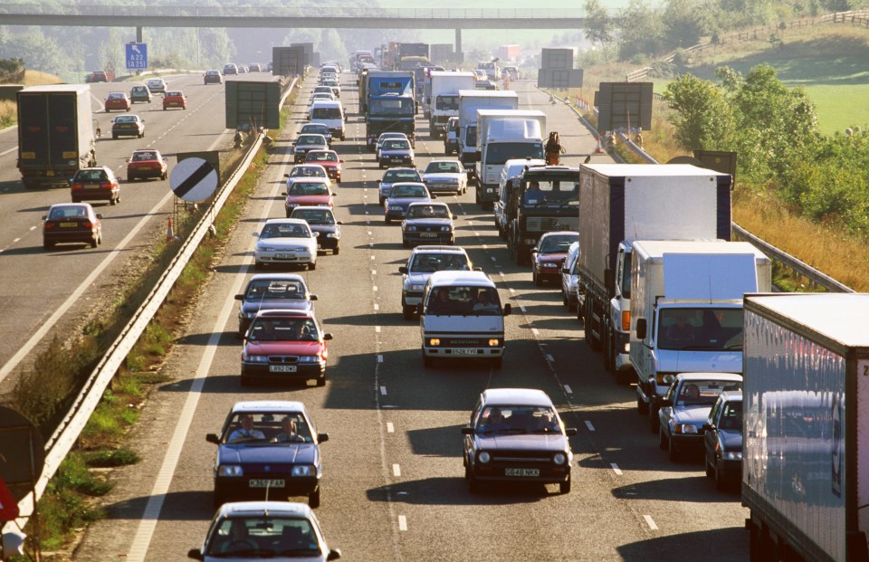 Gridlocked roads forecast alongside hot weather for this weekend’s major music festival (stock image)