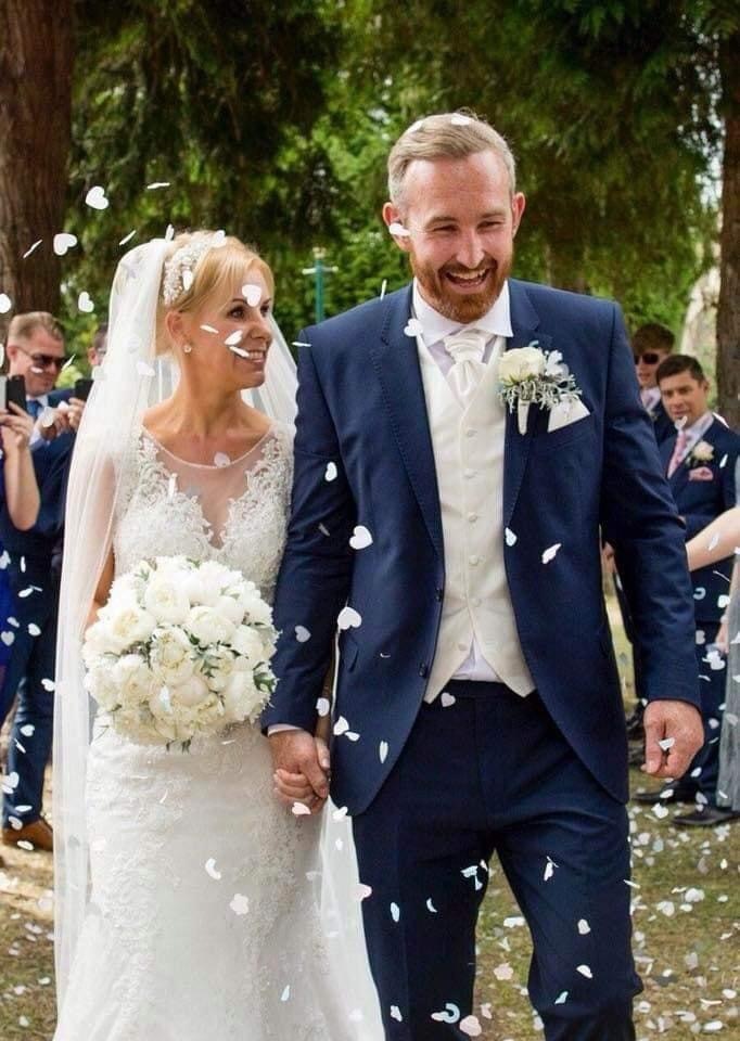 Cameron and his wife married in 2017