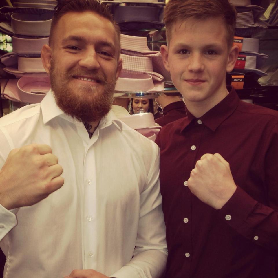 Conor McGregor inspired Ian Garry to pursue mixed martial arts