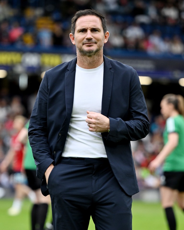 Frank Lampard is now out of the running for the Clarets job