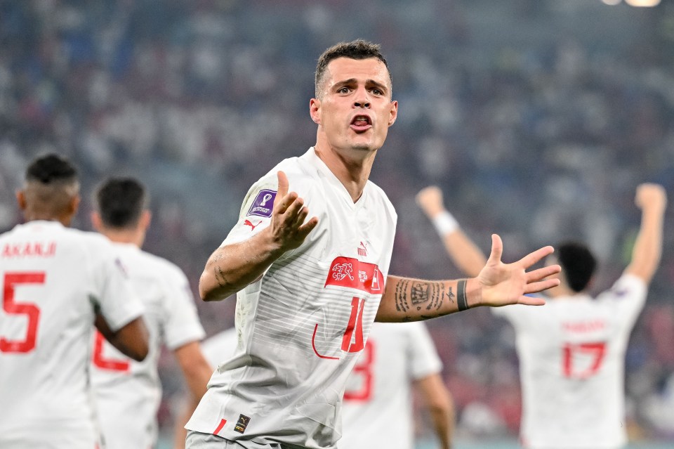 Granit Xhaka is Switzerland’s appearance record holder