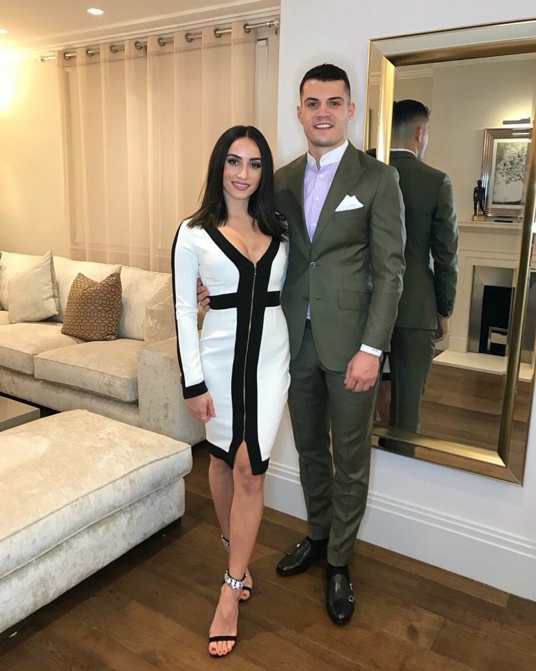 Granit Xhaka wife Leonita