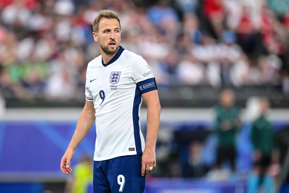 Harry Kane scored England’s goal in the 1-1 draw with Denmark