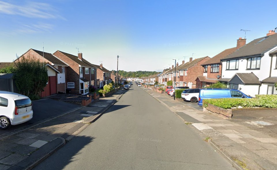 The baby was taken to hospital from the home in Coventry