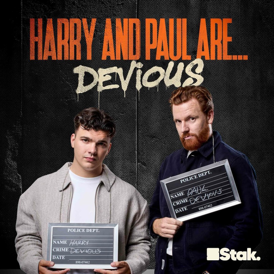 Harry and Paul have launched a new true crime podcast together