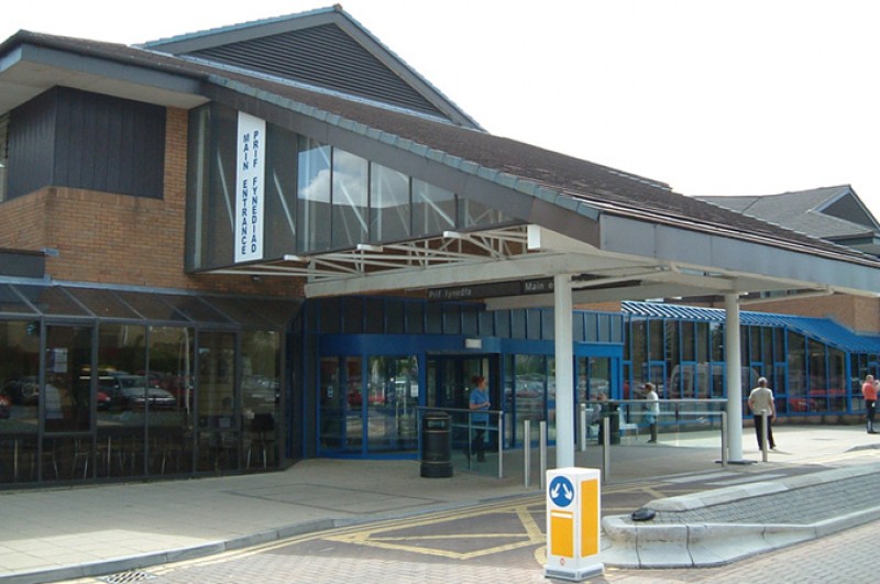 Princess of Wales Hospital in Bridgend, South Wales, where Tanya Nasir worked