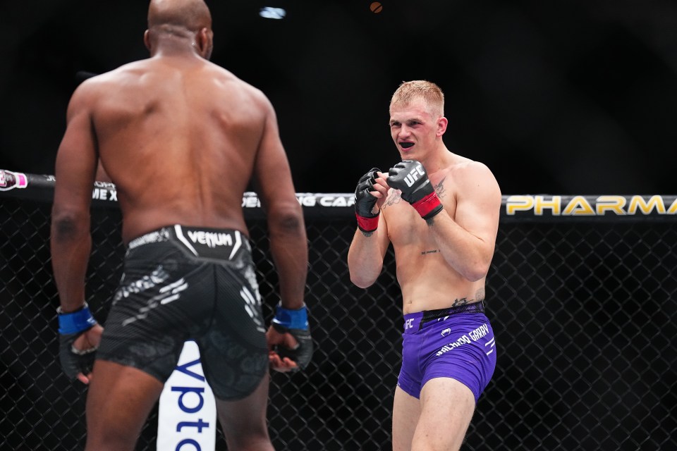 Ian Garry locked horns with Brit phenom Michael ‘Venom’ Page at UFC 303 in Las Vegas