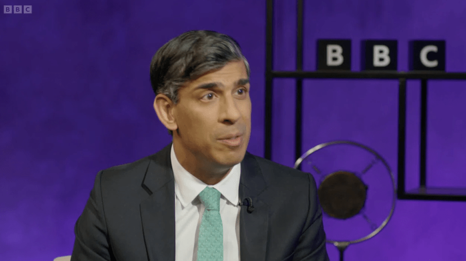 Rishi Sunak launched a defence of his record and future plan