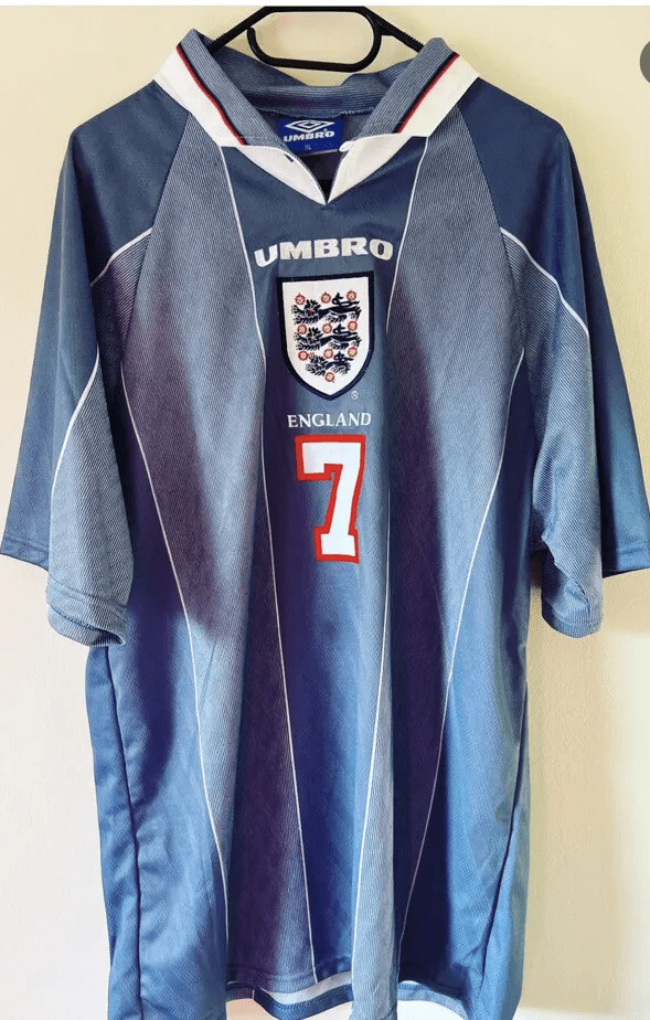 David Platt held the number 7 shirt for England