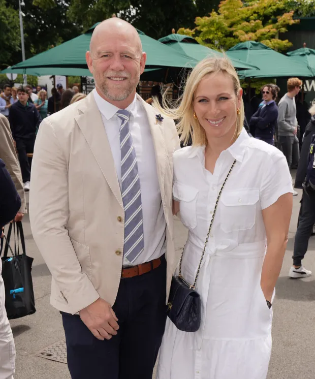 Mike married Zara Phillips in 2004