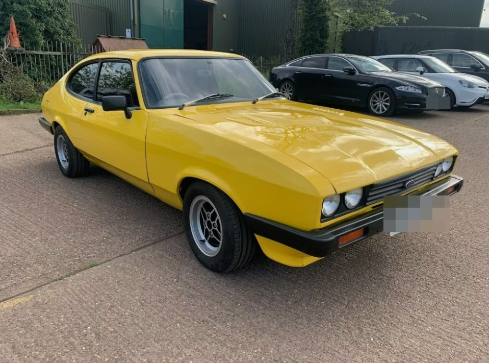 This striking 1984 Ford Capri could be yours for just under £10,500