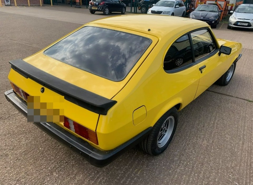 The seller says the car can produce 107bhp