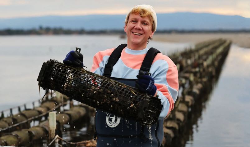 If successful, you could be an Oyster Organiser at The Freycinet Marine Farm