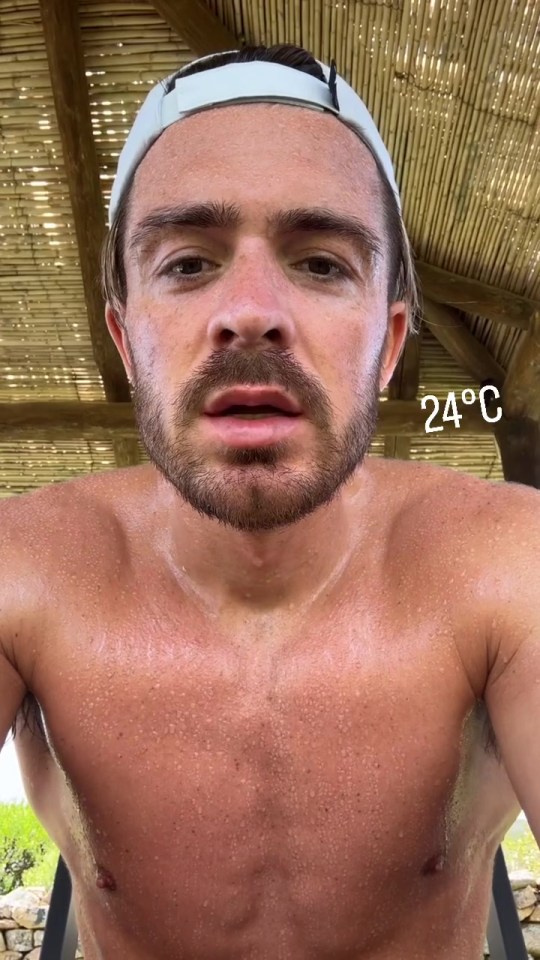 He has been working hard in the off-season while on holiday