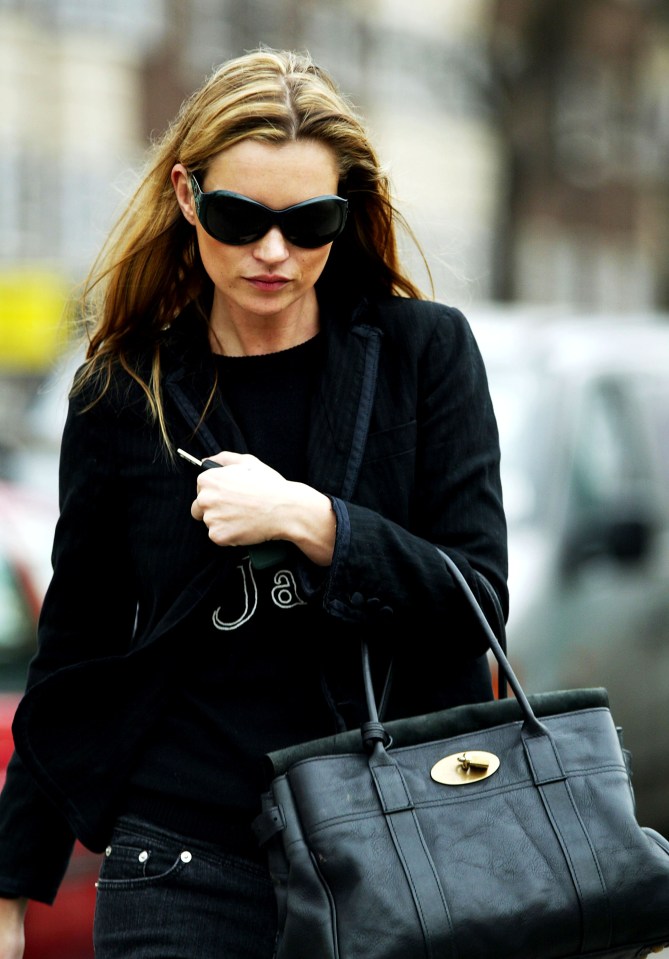 Kate Moss helped spark the surge in popularity of the sought-after bags