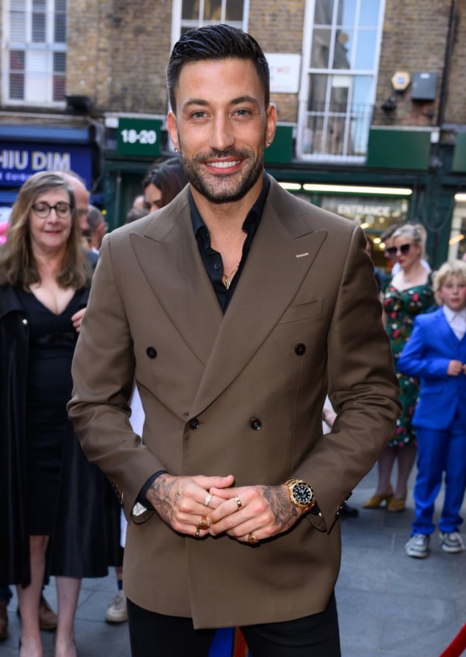 LONDON, ENGLAND - JUNE 02: Giovanni Pernice attends the world premiere of "Man and Witch" at Prince Charles Cinema on June 02, 2024 in London, England. (Photo by Karwai Tang/WireImage)