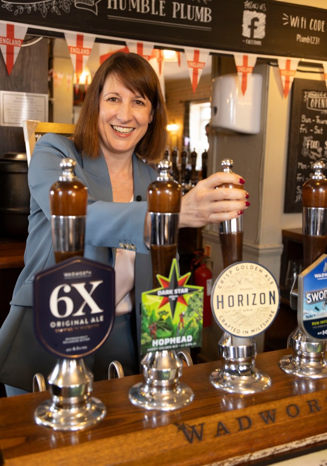 Labour's Rachel Reeves unveiled a five-point plan to save traditional pubs