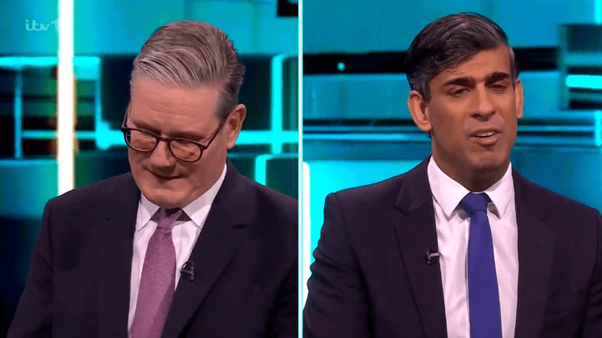 The Labour leader went head to head with the Prime Minister