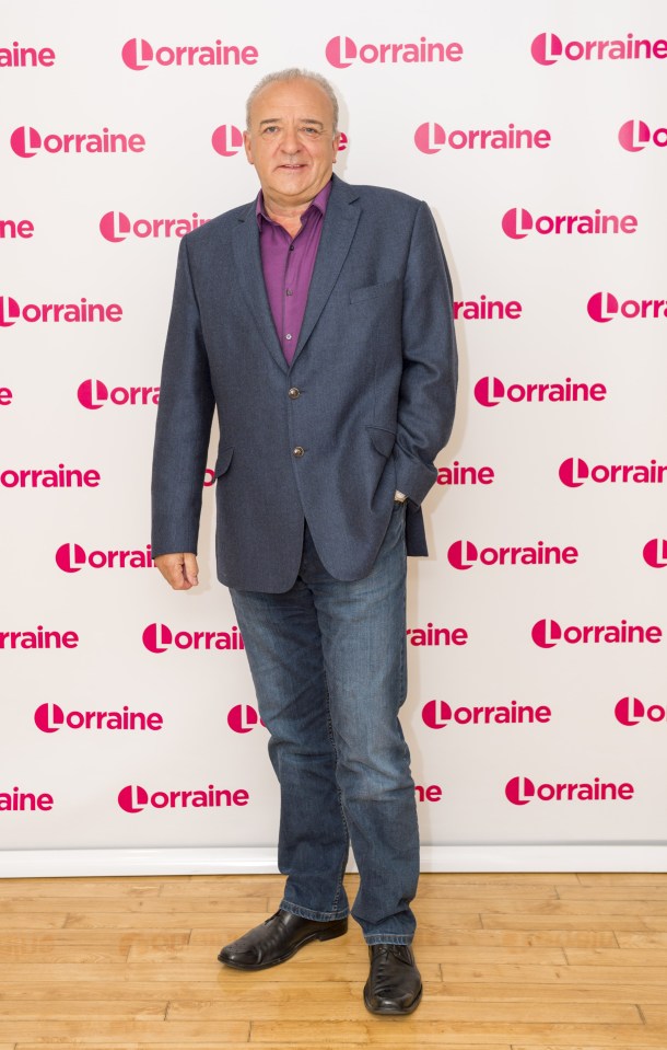 John Bowes in 2016 when he appeared on Lorraine