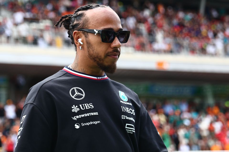 Hamilton, 39, is set to leave Mercedes at the end of the year