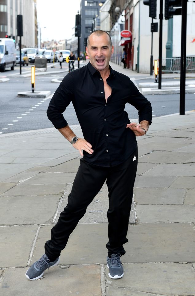 Louie Spence has also signed up