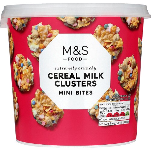 M&S mini bites cereal milk clusters were axed from production